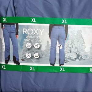 Roxy blue ski snow Pants water resistant size XL